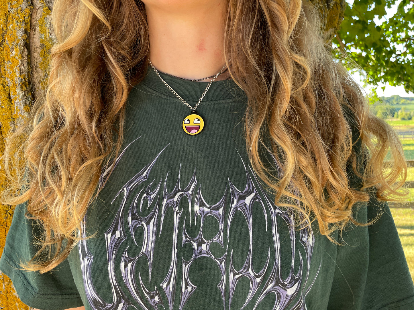 Classic Epic Face Necklace