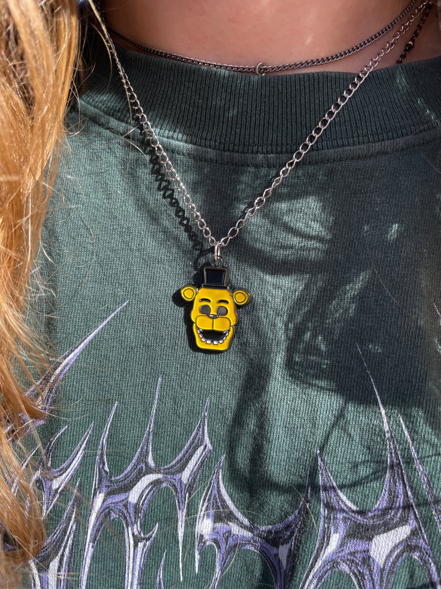Golden Freddy Necklace