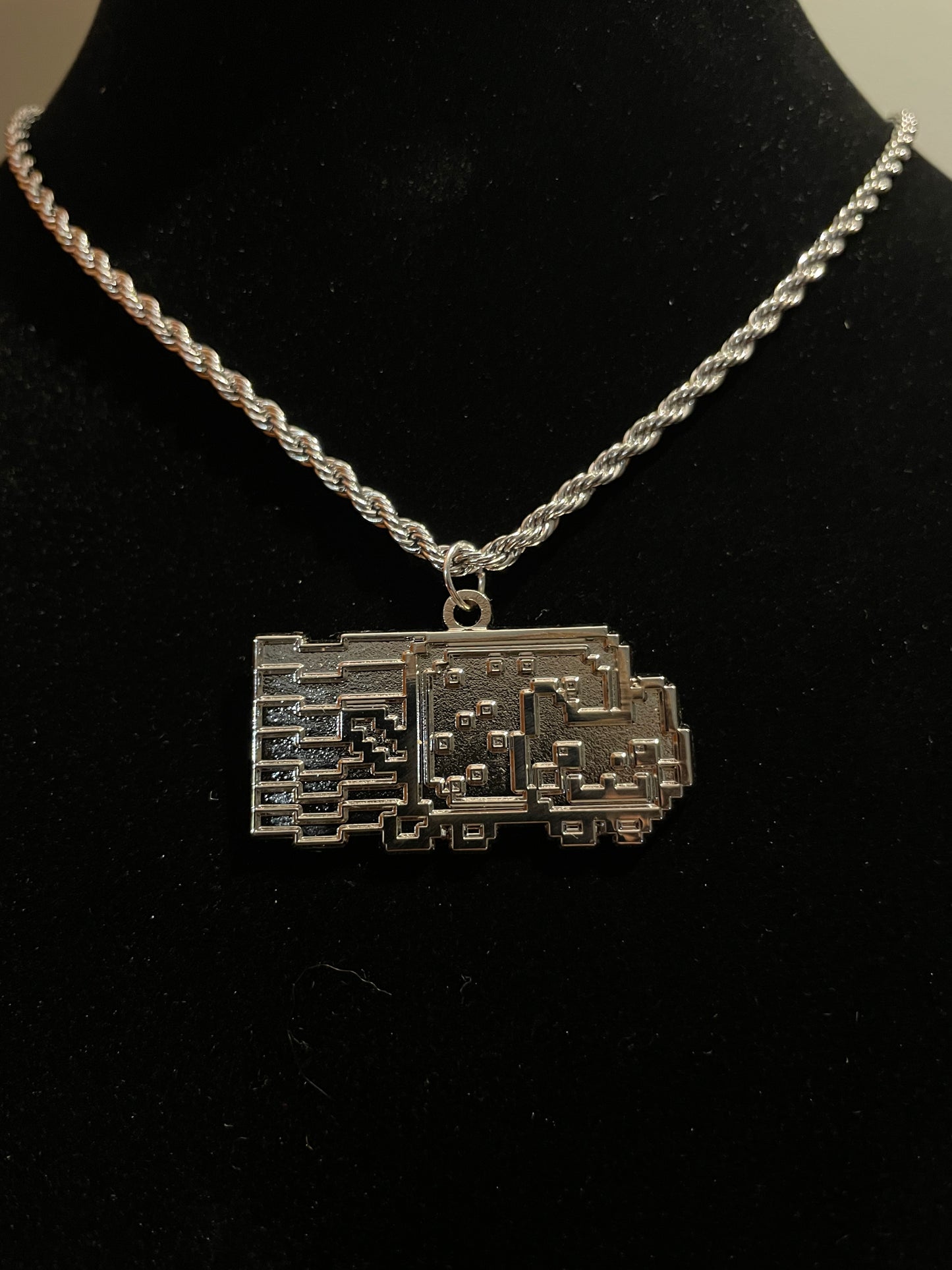 Chrome Nyan Necklace