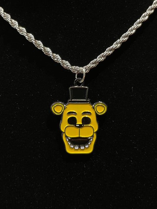 Golden Freddy Necklace