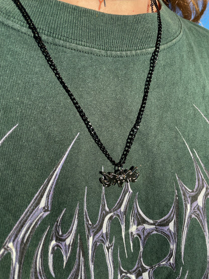 Cyber Goth Chrome Bat