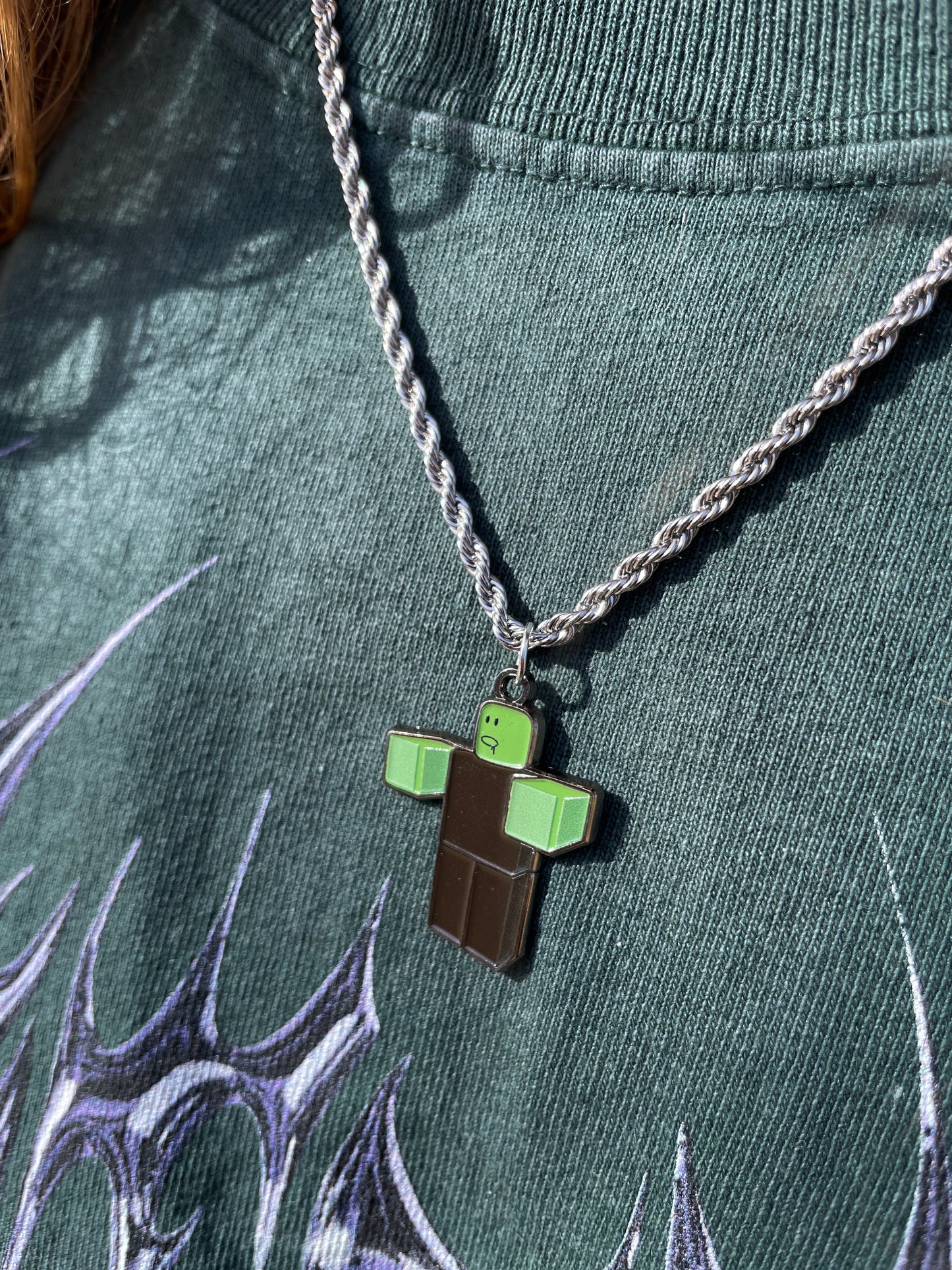 Zombie Blox Necklace