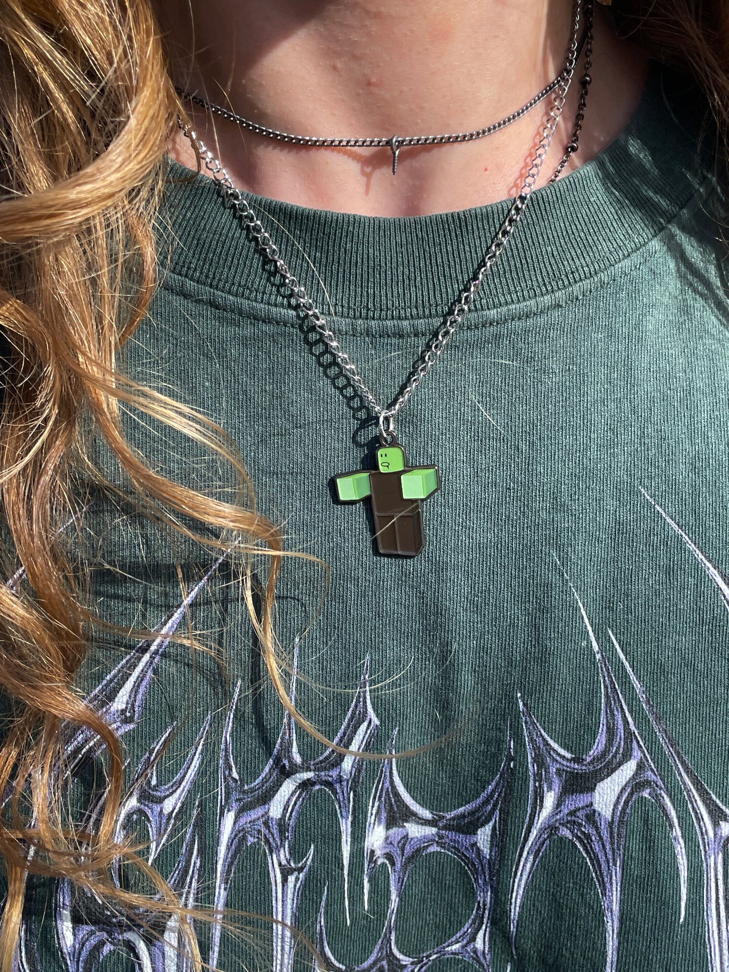 Zombie Blox Necklace