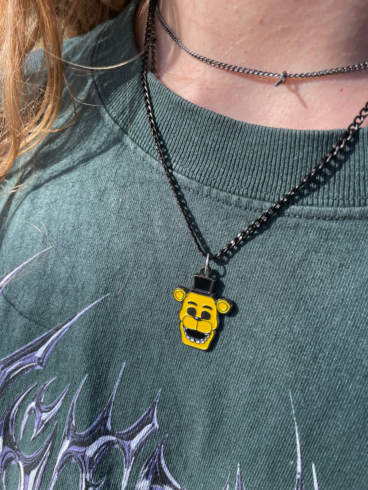 Golden Freddy Necklace