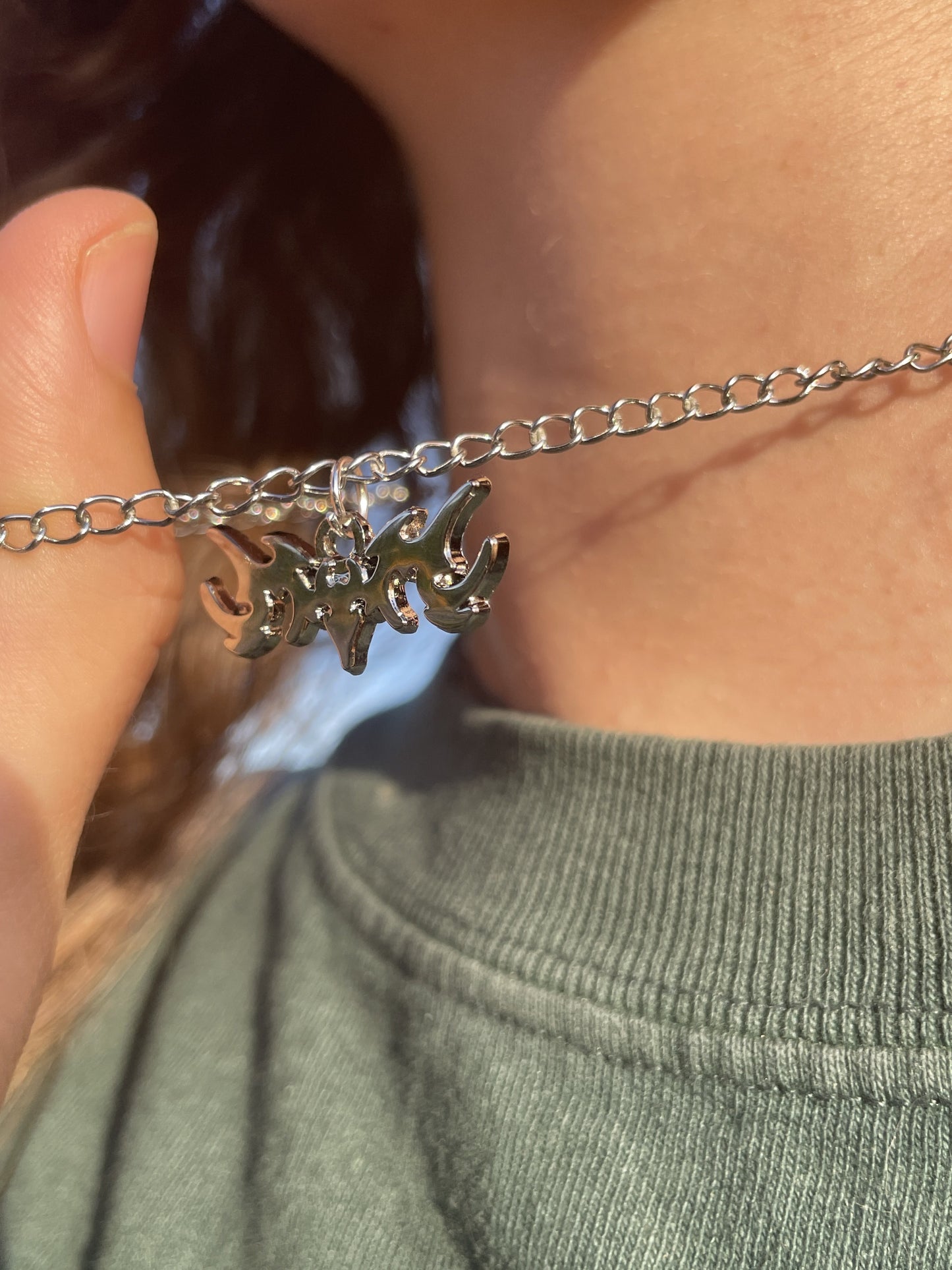 Cyber Goth Chrome Bat