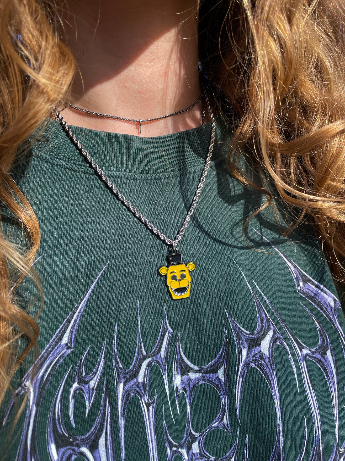 Golden Freddy Necklace