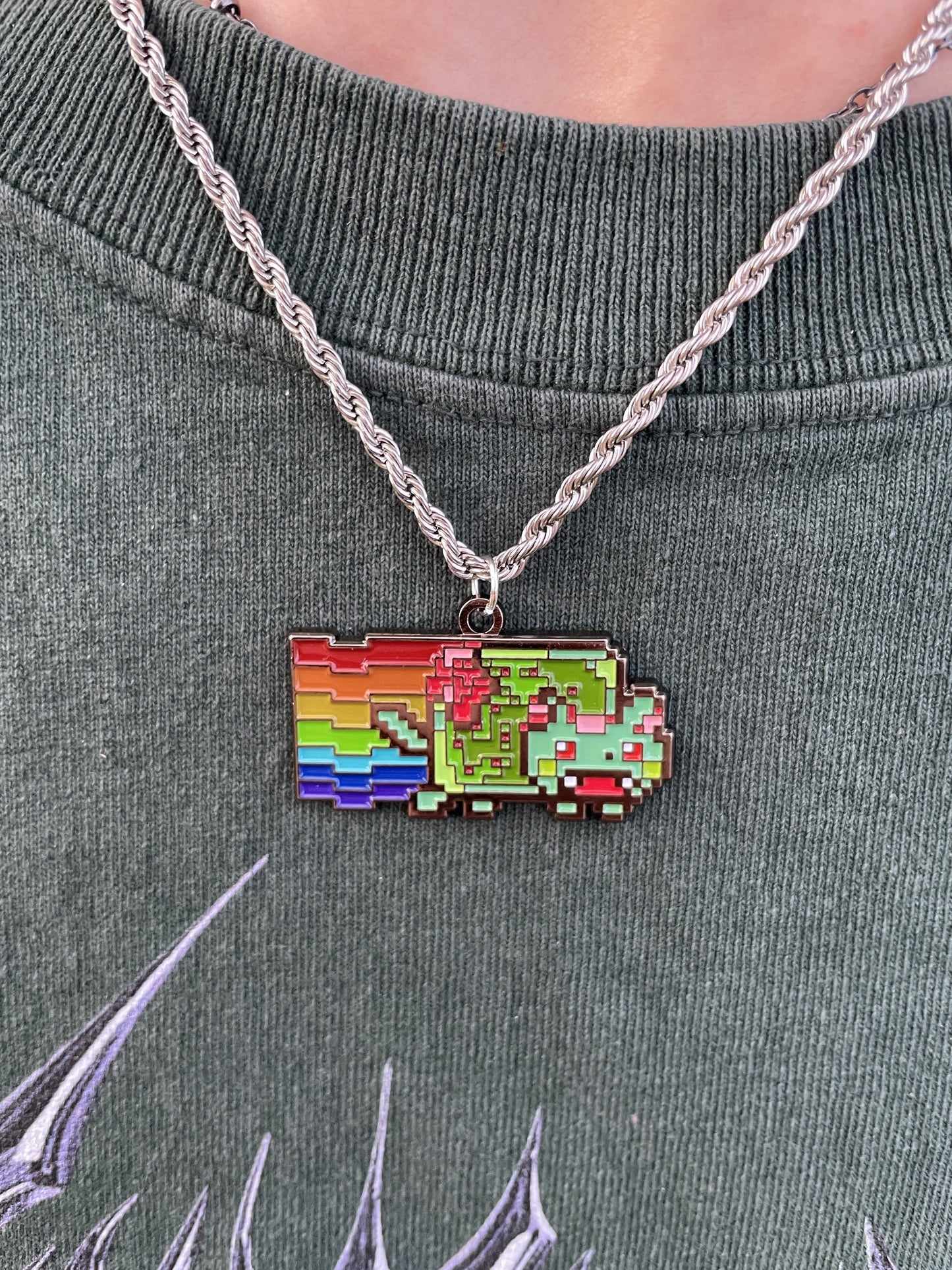 Zombie Nyan Necklace