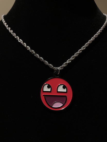 Vermilion Epic Face Necklace