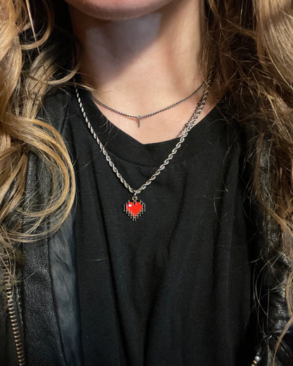 Red Heart Necklace
