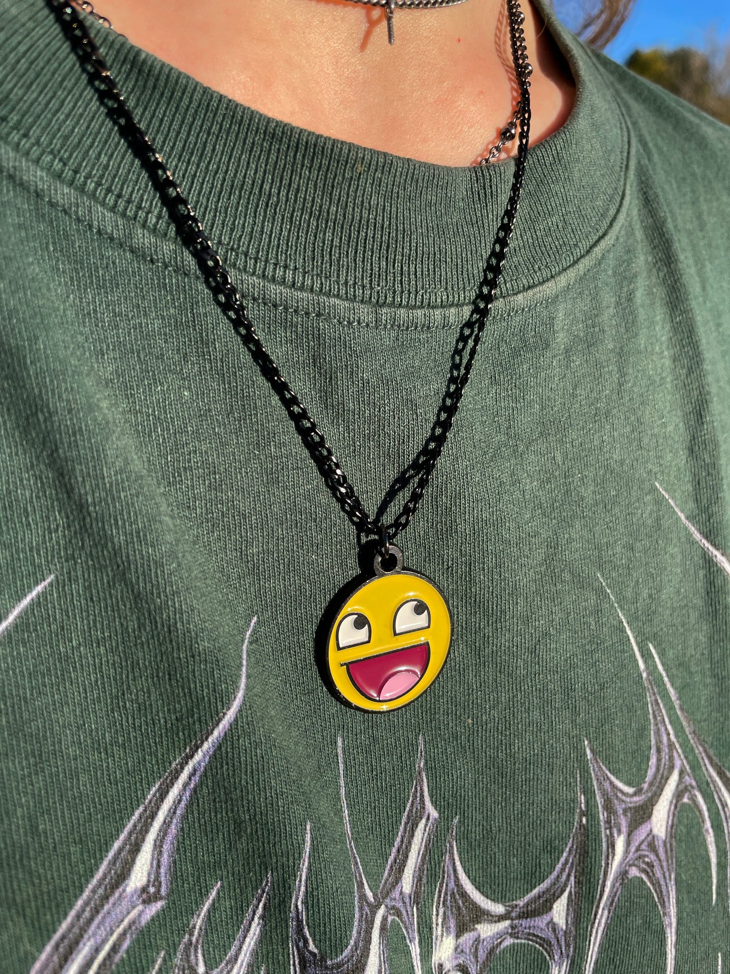 Classic Epic Face Necklace
