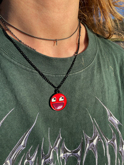 Vermilion Epic Face Necklace