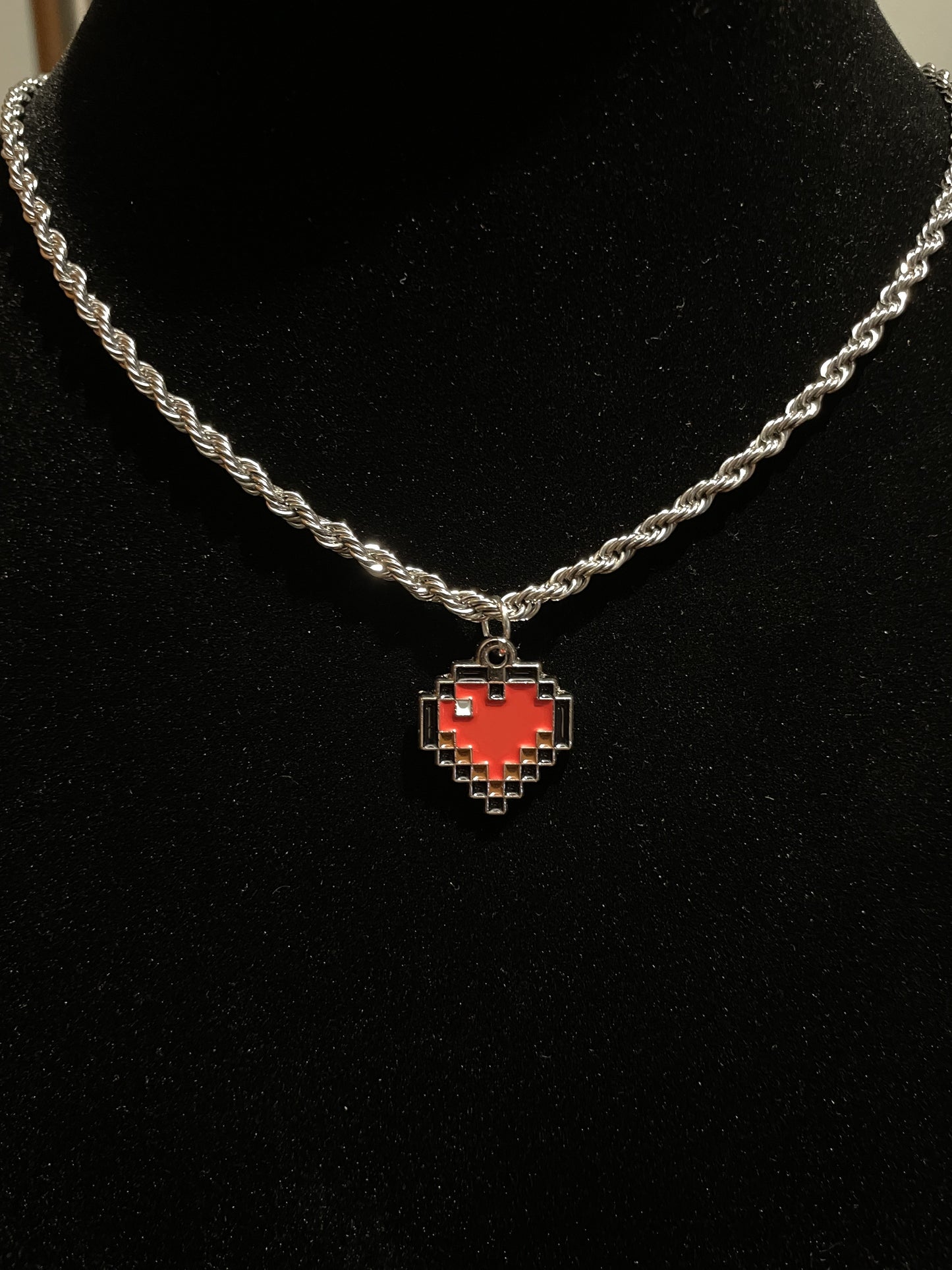 Red Heart Necklace