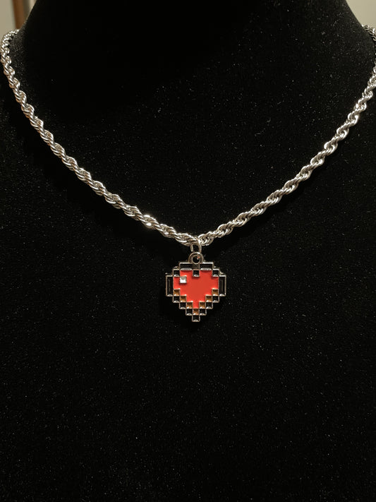 Red Heart Necklace
