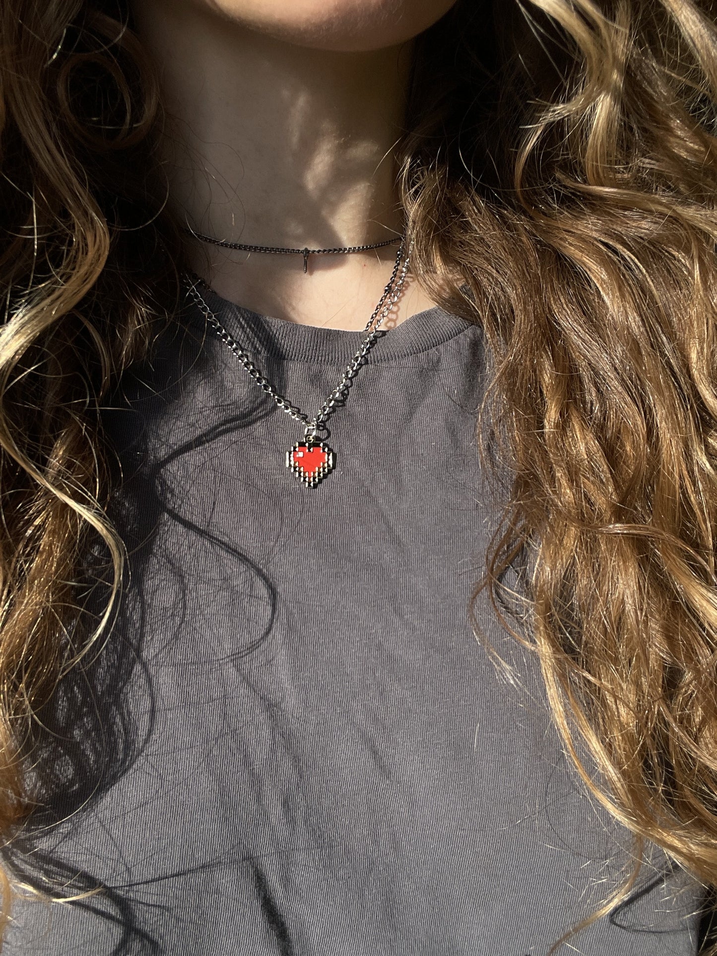 Red Heart Necklace