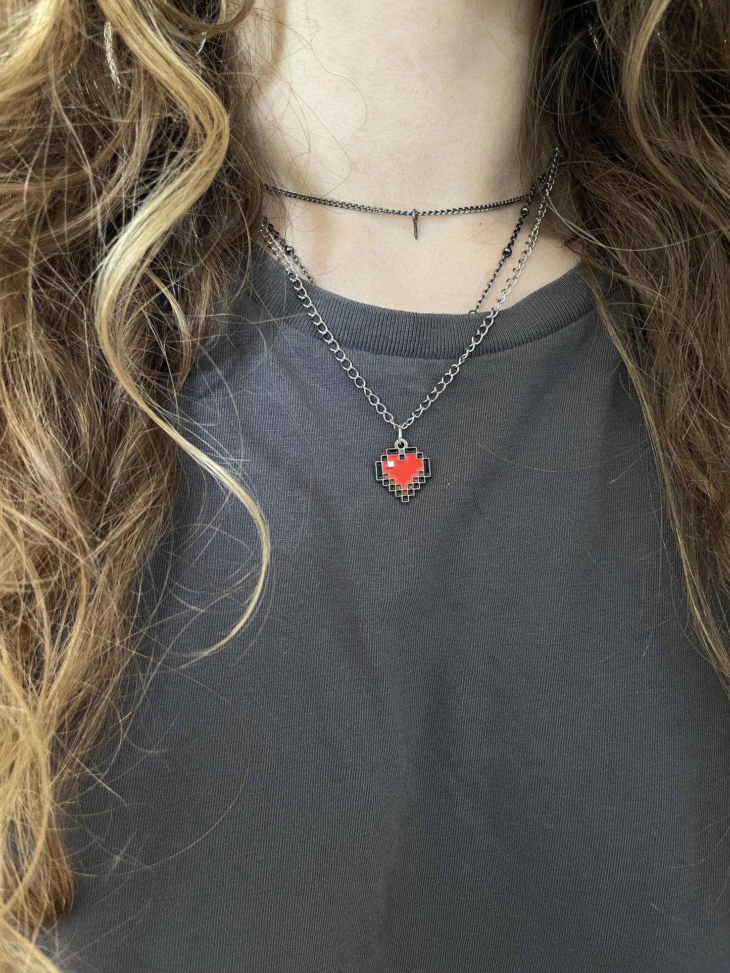 Red Heart Necklace