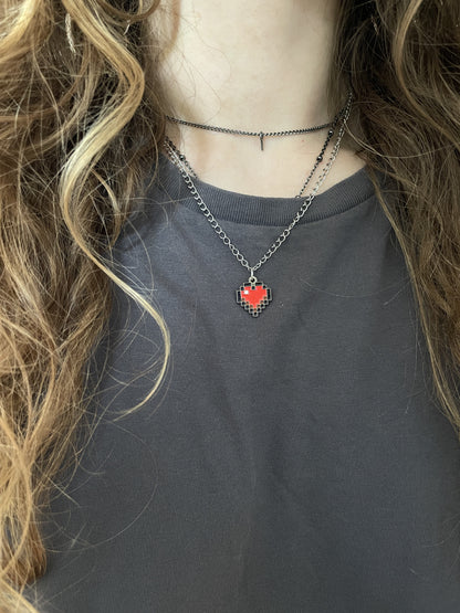 Red Heart Necklace