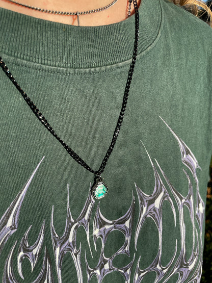 Chrome Diamond Necklace